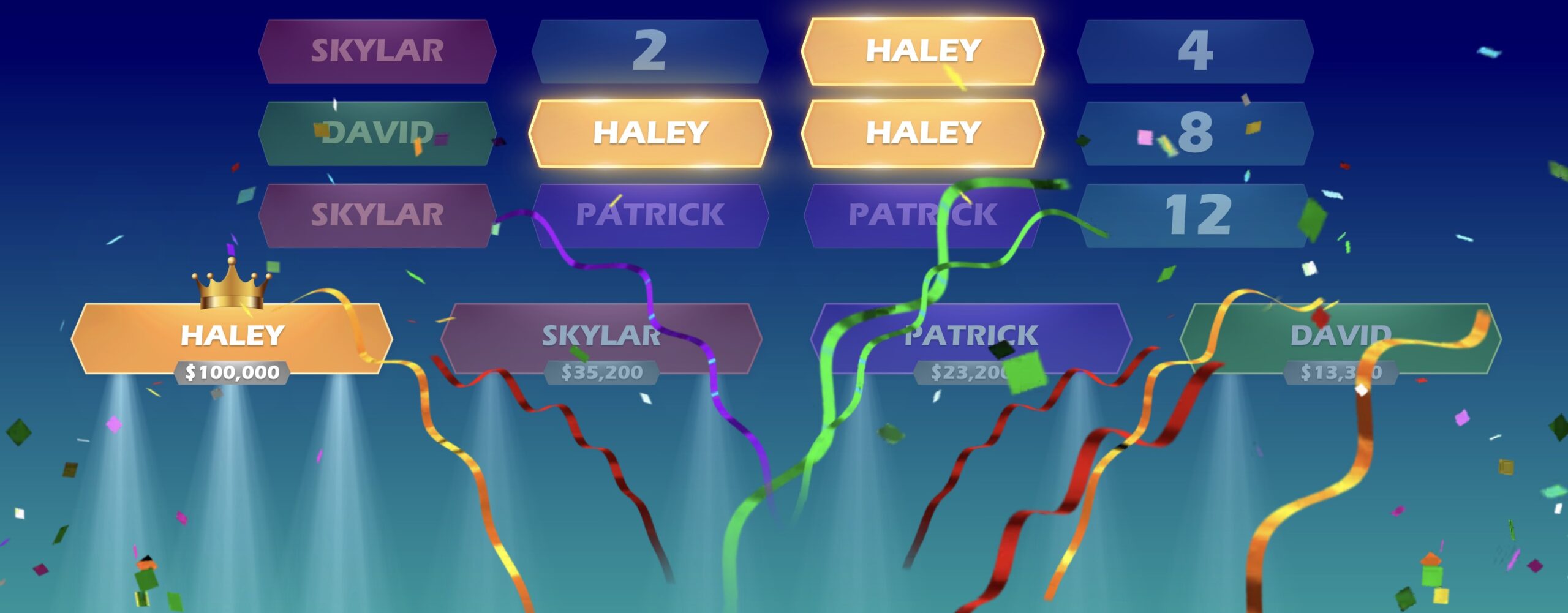 cash challenge winner