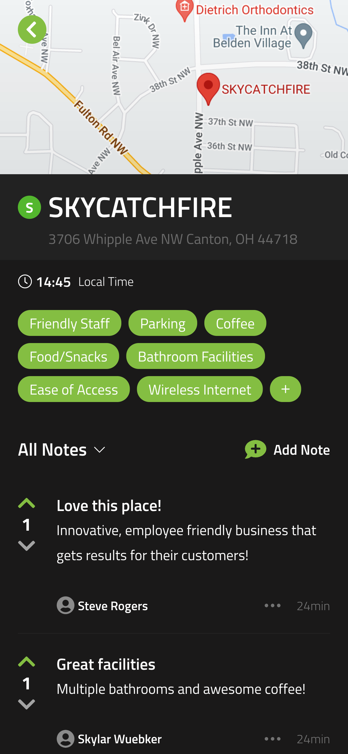 Drive MK stop detail